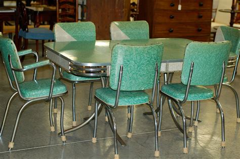 1950's fabric and metal dinette chairs|1950s dining table chairs.